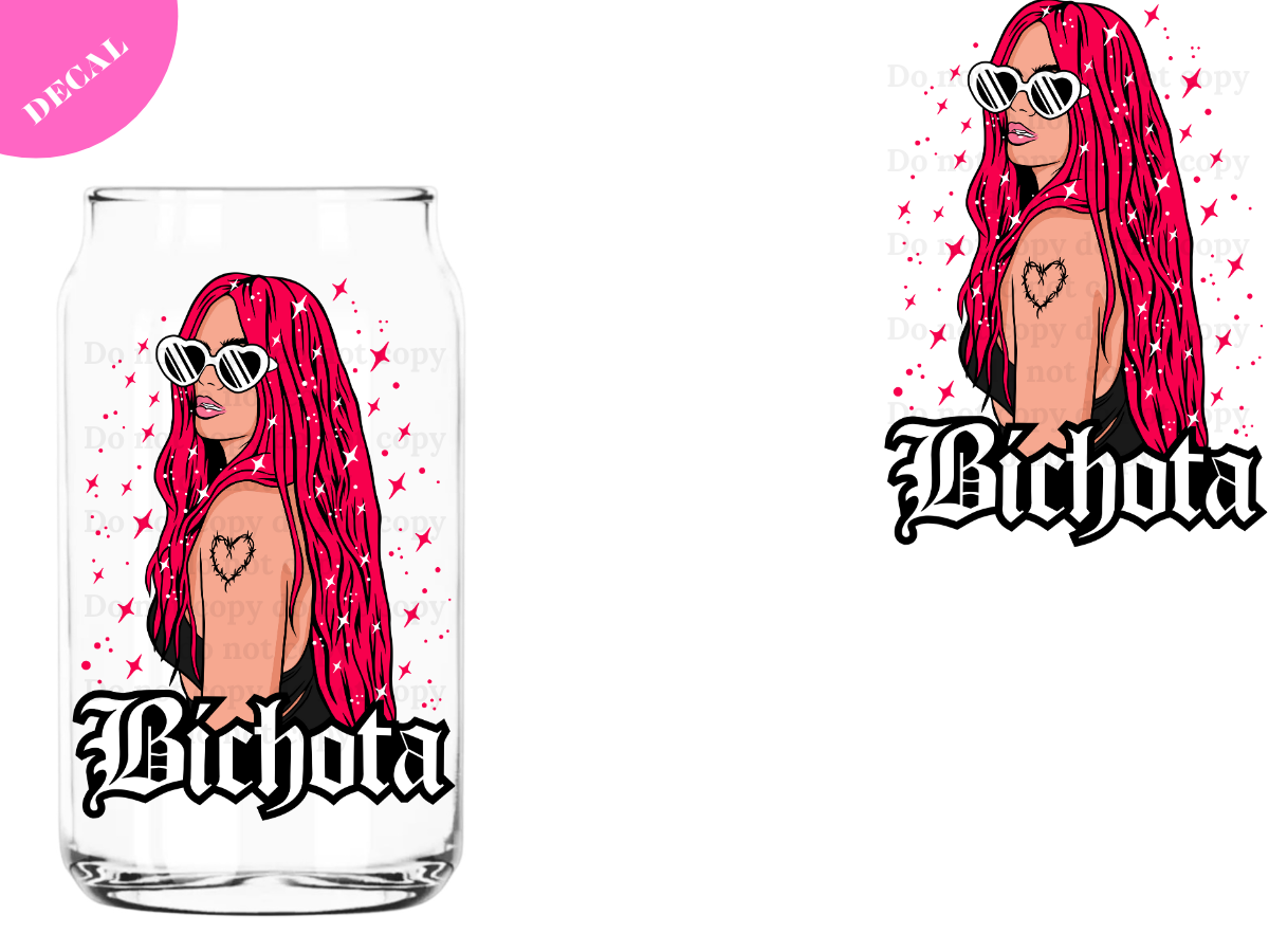 Bichota UV DTF New Decal