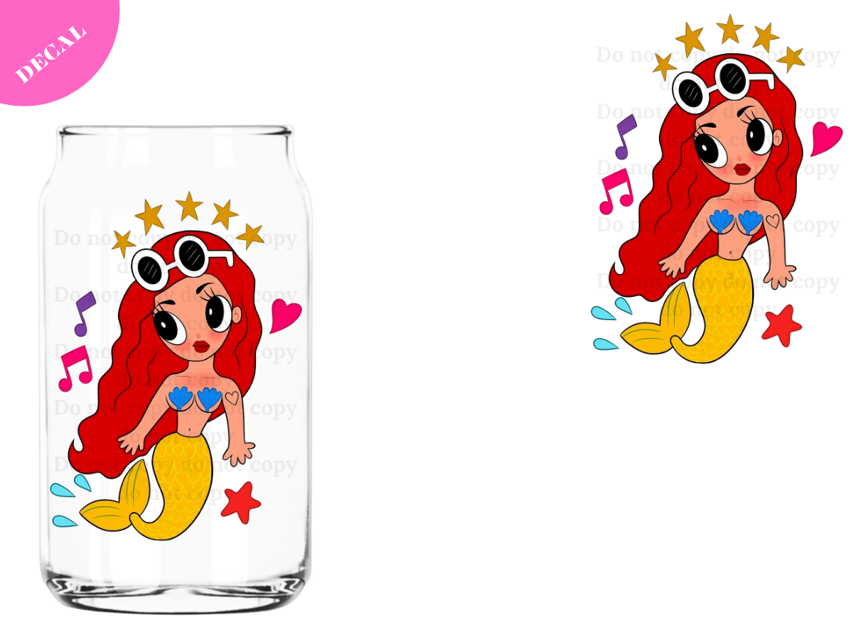 Colorful Bichota UV DTF New Decal