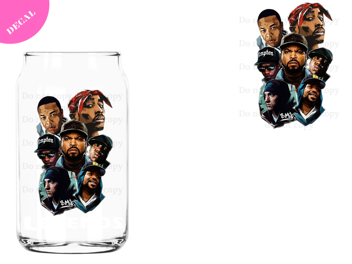 Legends UV DTF Decal