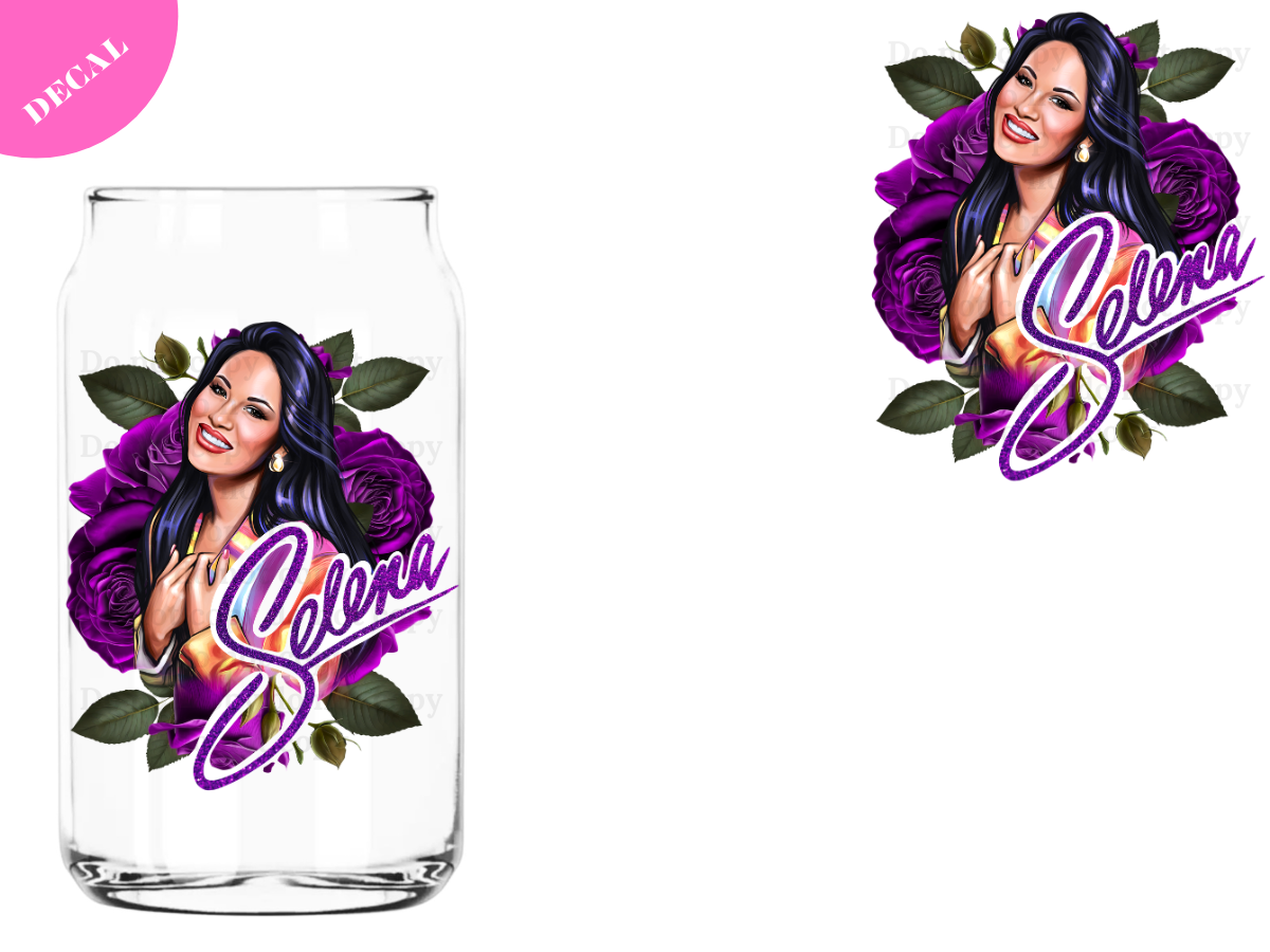 Selena UV DTF Decal