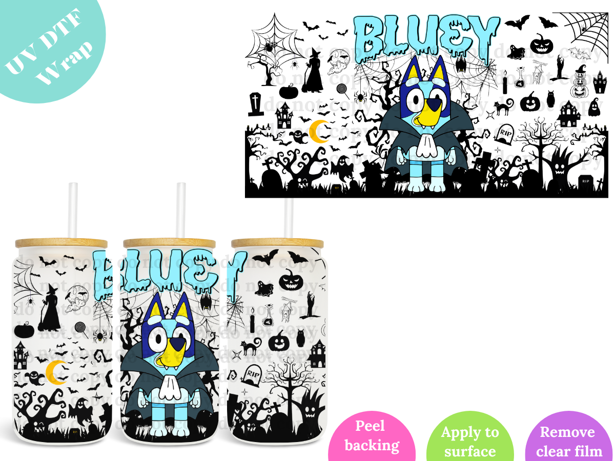 Bluey & Friends Tumbler Wrap