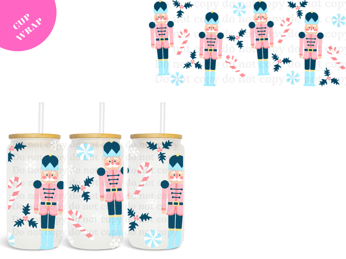 Nutcracker UV DTF Wrap