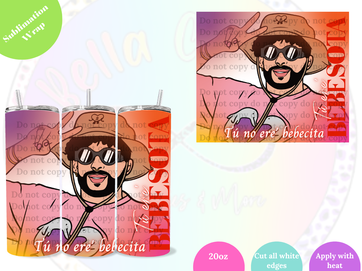 Bebesota Summer 20oz Sublimation Wrap