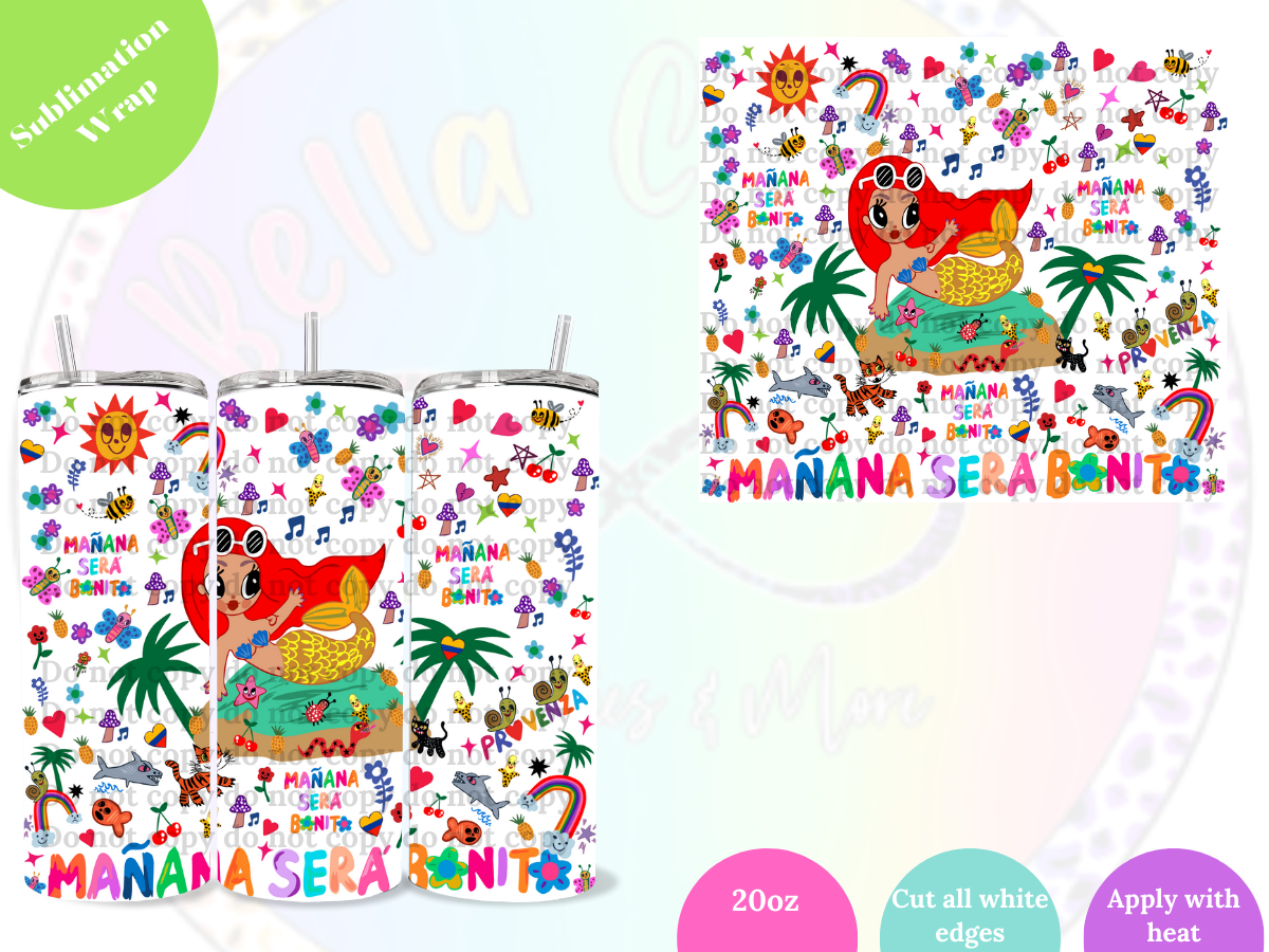 MSB Sirena 20oz Sublimation Wrap