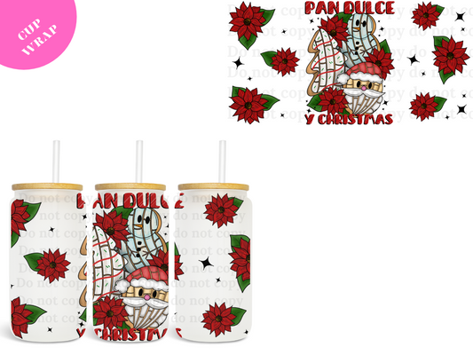 Pan Dulce y Christmas UV DTF Wrap