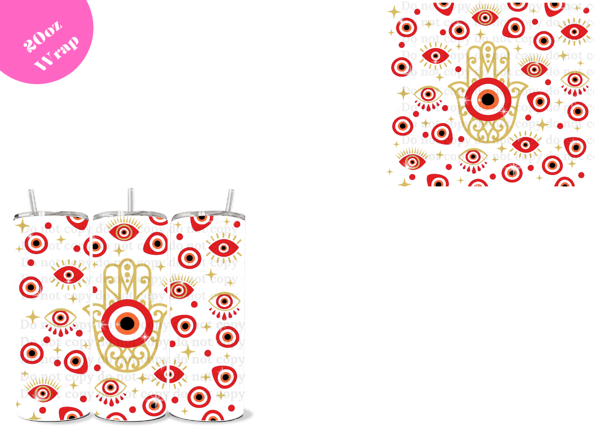 Red Hand Ojo **20oz VINYL Wrap**