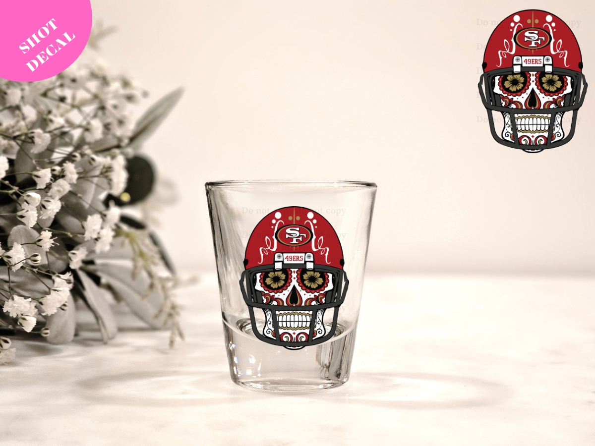 SF #3 UV DTF Shot Decal
