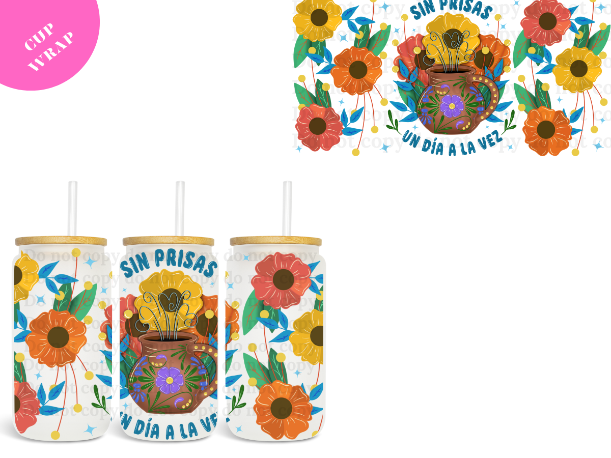 Sin Prisas UV DTF Wrap