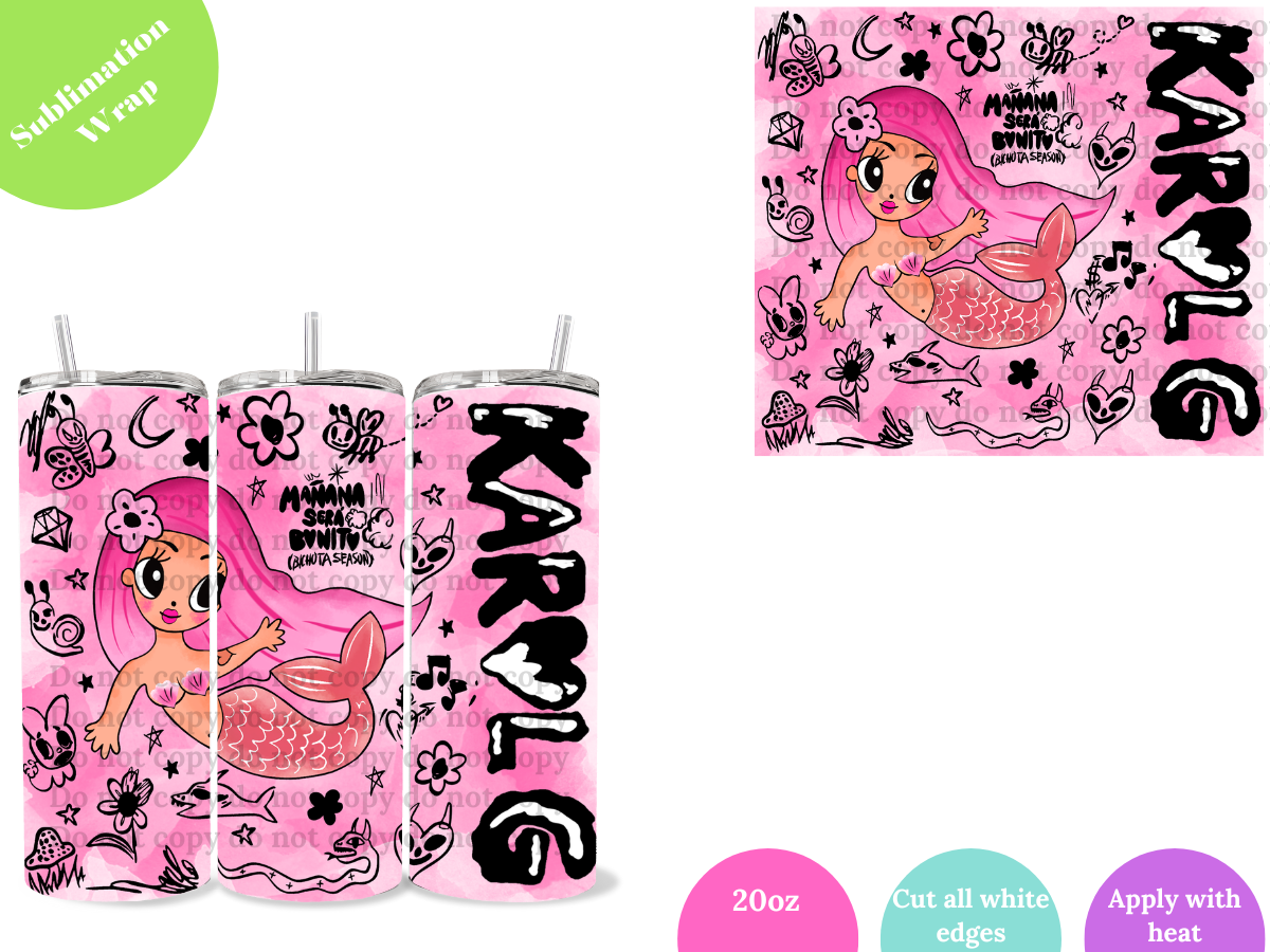 Bichota # 4 Sublimation Wrap