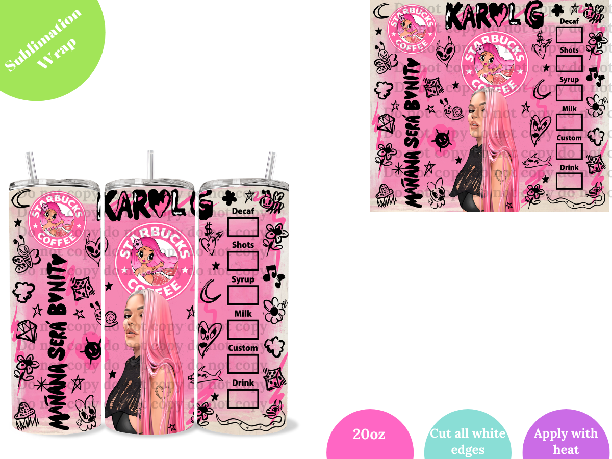 Bichota # 11 Sublimation Wrap