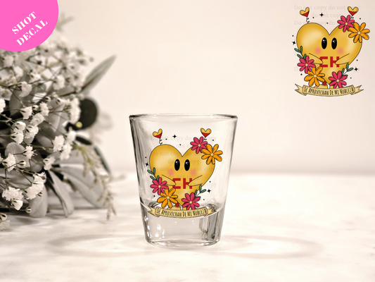 Se Aprovechan de mi Nobleza UV DTF Shot Decal