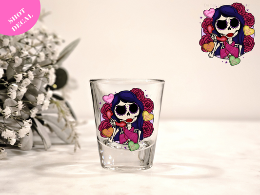 No Mientas UV DTF Shot Decal