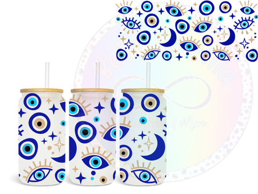 Evil Eye - UV DTF Cup Wrap
