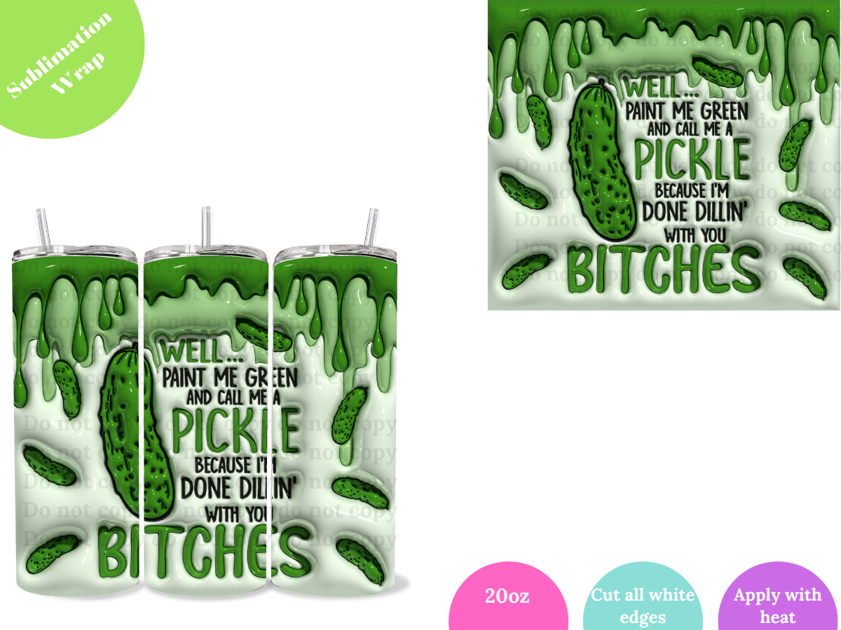 Pickle **20oz Sublimation Wrap**