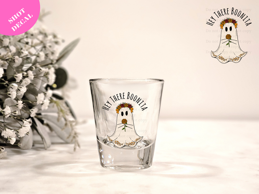 Hey there Boonita UV DTF Shot Decal
