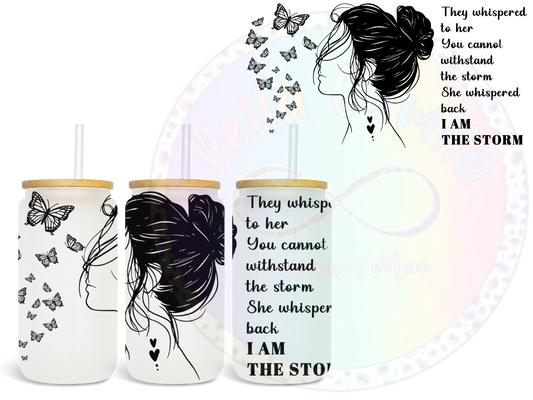 I am Strong UV DTF Wrap