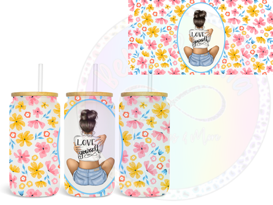 Love Yourself UV DTF Wrap