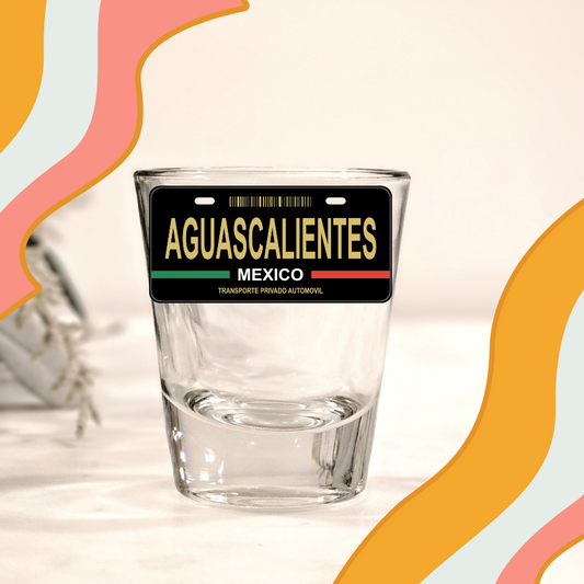 Aguascalientes UV DTF Shot Decal