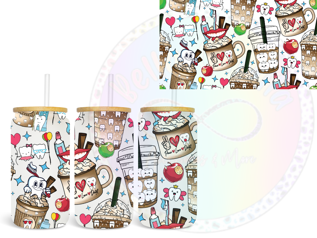 Dental Fuel UV DTF Wrap