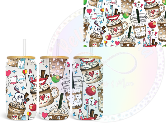 Dental Fuel UV DTF Wrap