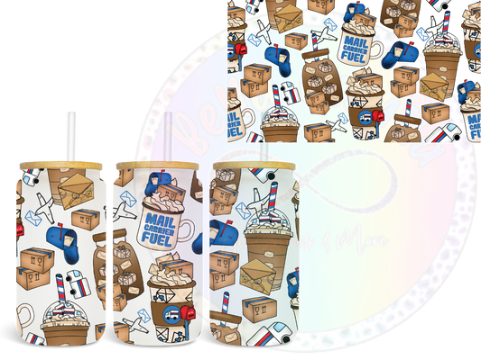Mail Carrier Fuel UV DTF Wrap