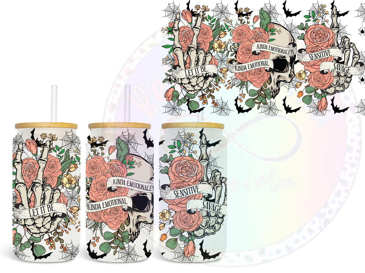 Kinda Emotional UV DTF Wrap