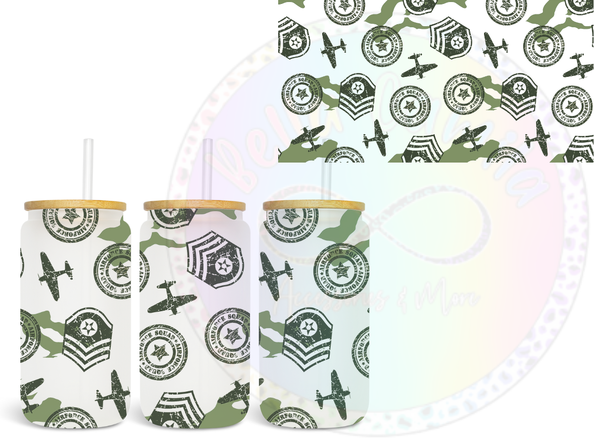 Military Squad UV DTF Wrap