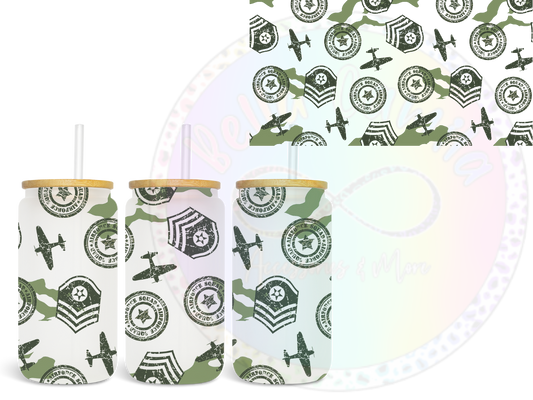 Military Squad UV DTF Wrap