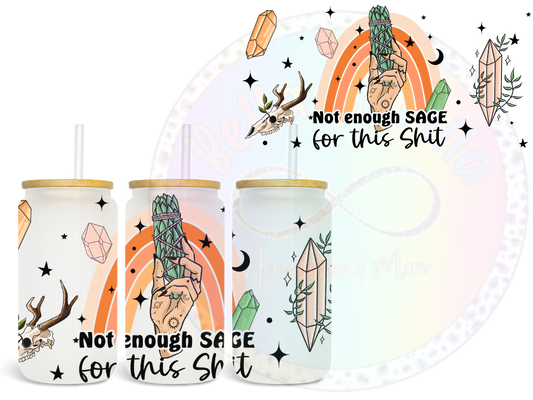 Not Enough SAGE UV DTF Wrap