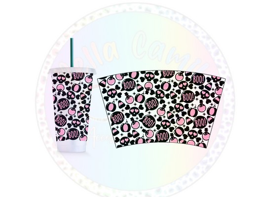 Boo - 24oz UV DTF Cup Wrap