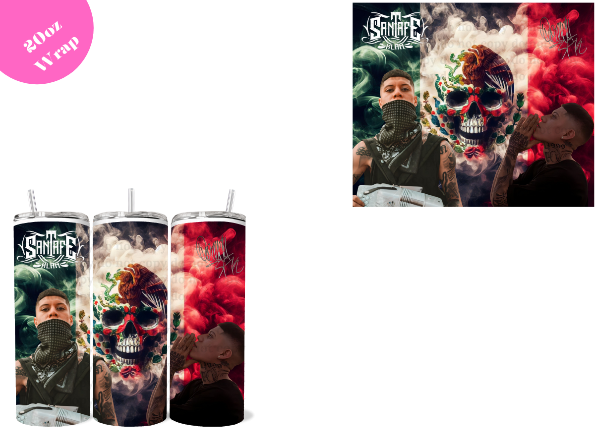 Santa Fe *20oz Sublimation Wrap*