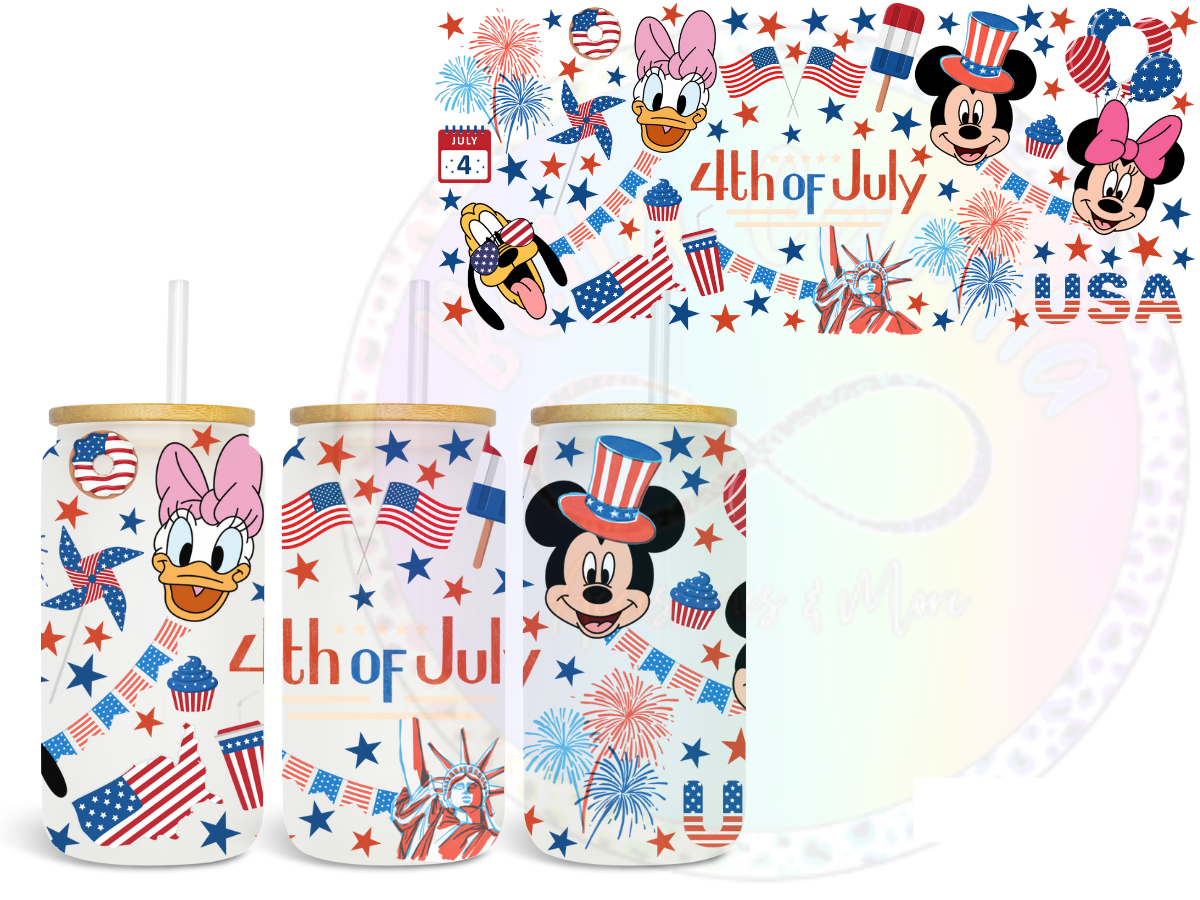 Magical 4th UV DTF Wrap