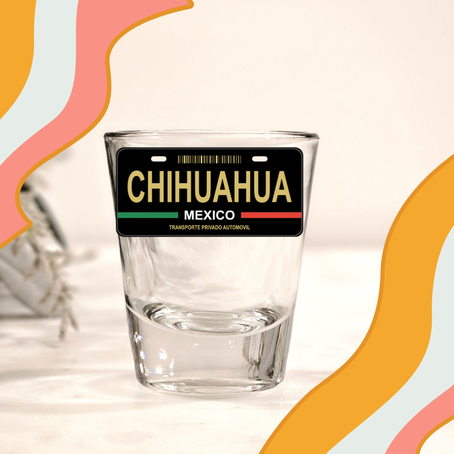 Chihuahua UV DTF Shot Decal