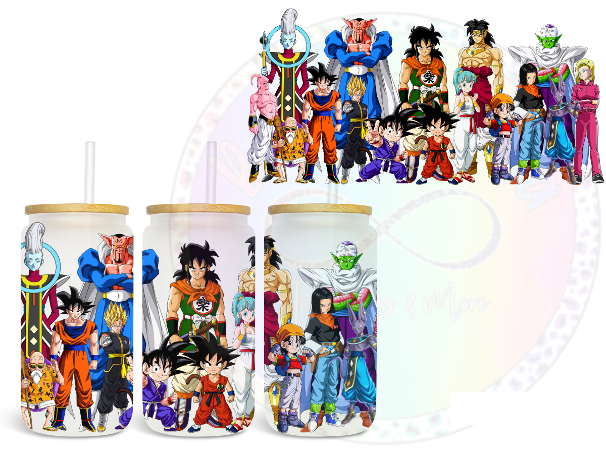 Ball Z UV DTF Wrap