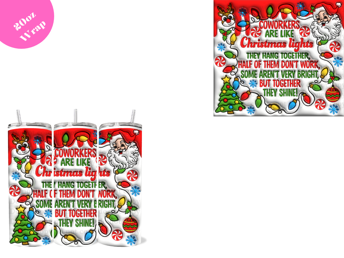 Coworkers *20oz Sublimation Wrap*
