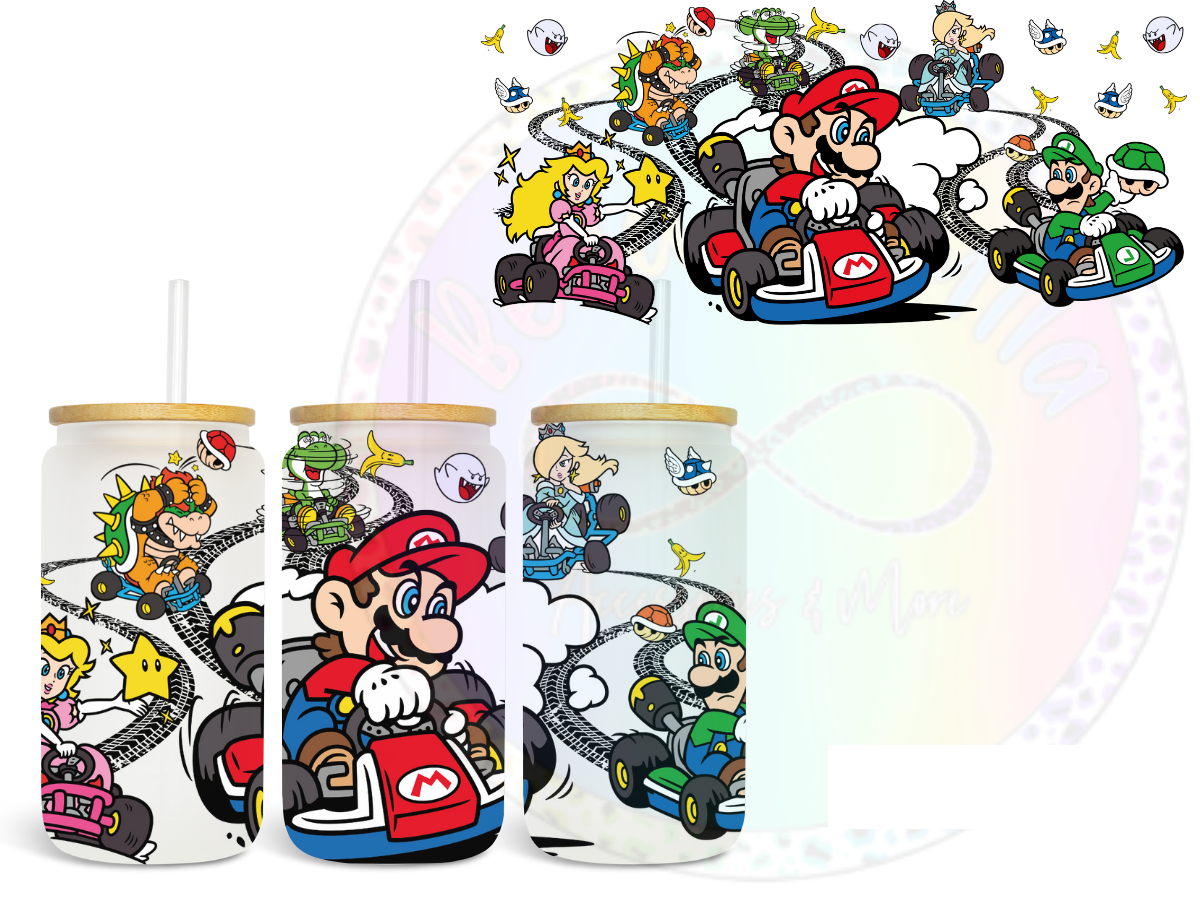 Race Cart UV DTF Wrap