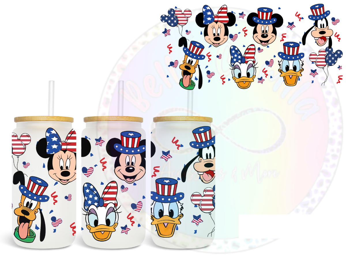 Patriotic Ears UV DTF Wrap