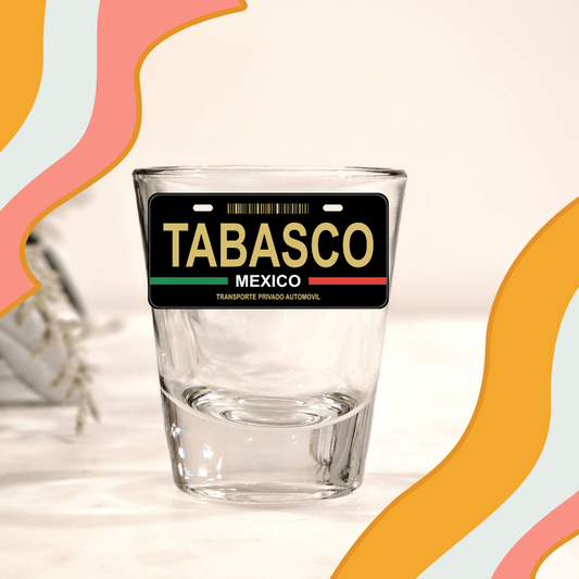 Tabasco UV DTF Shot Decal