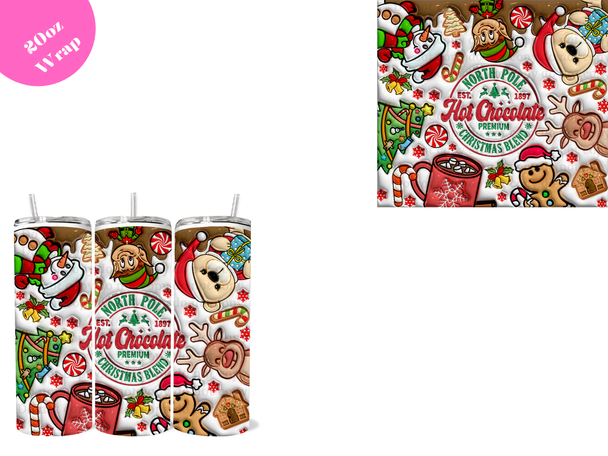 Christmas Blend *20oz Sublimation Wrap*