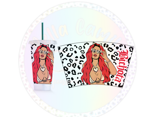 Bichota - 24oz UV DTF Cup Wrap