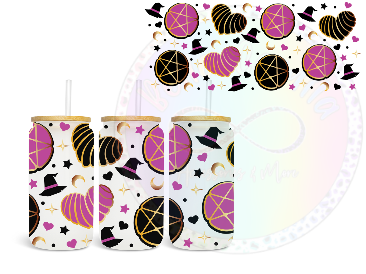 Witchy Conchas UV DTF Wrap