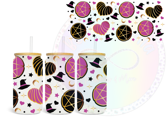 Witchy Conchas UV DTF Wrap