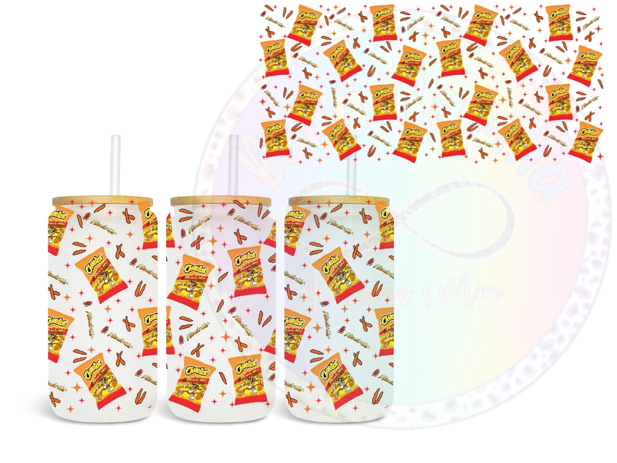Cheetos UV DTF Wrap