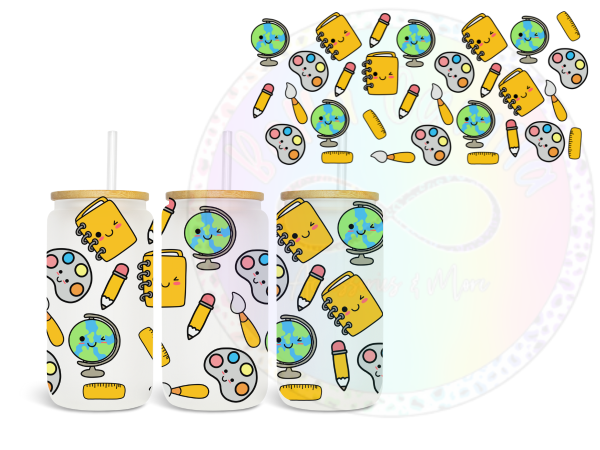 Teacher World UV DTF Wrap