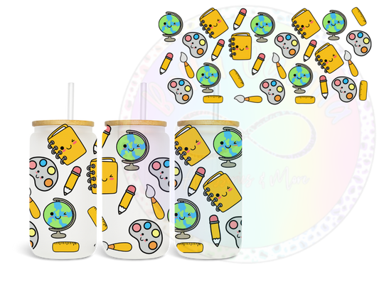Teacher World UV DTF Wrap