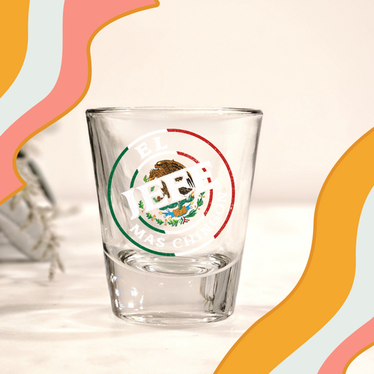 El Jefe UV DTF Shot Decal