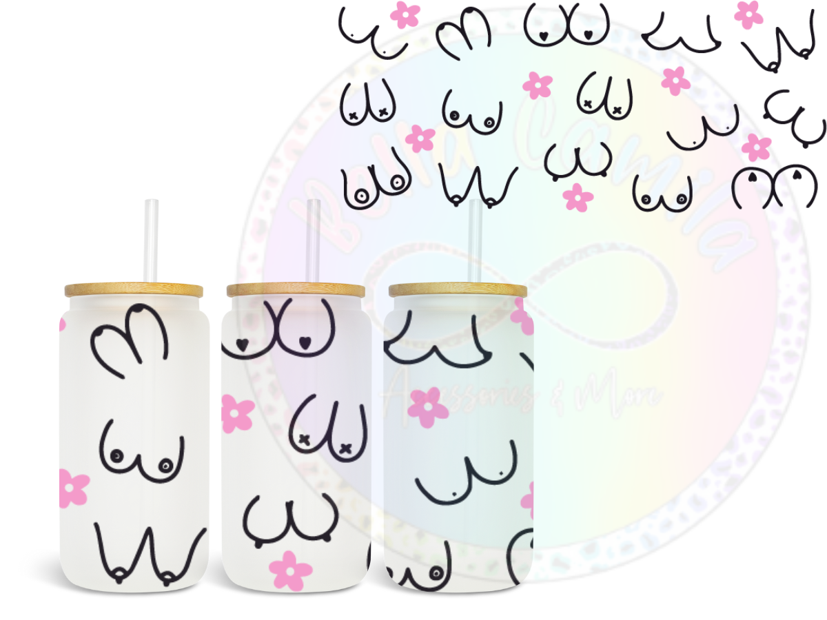 Boobs - UV DTF Cup Wrap