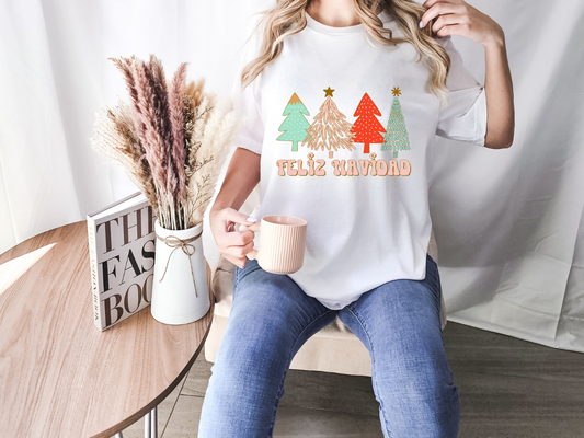 Feliz Navidad Christmas Trees