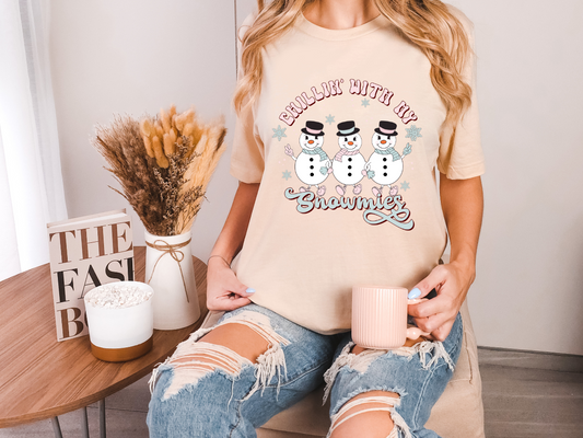 Chilling with my Snowmies