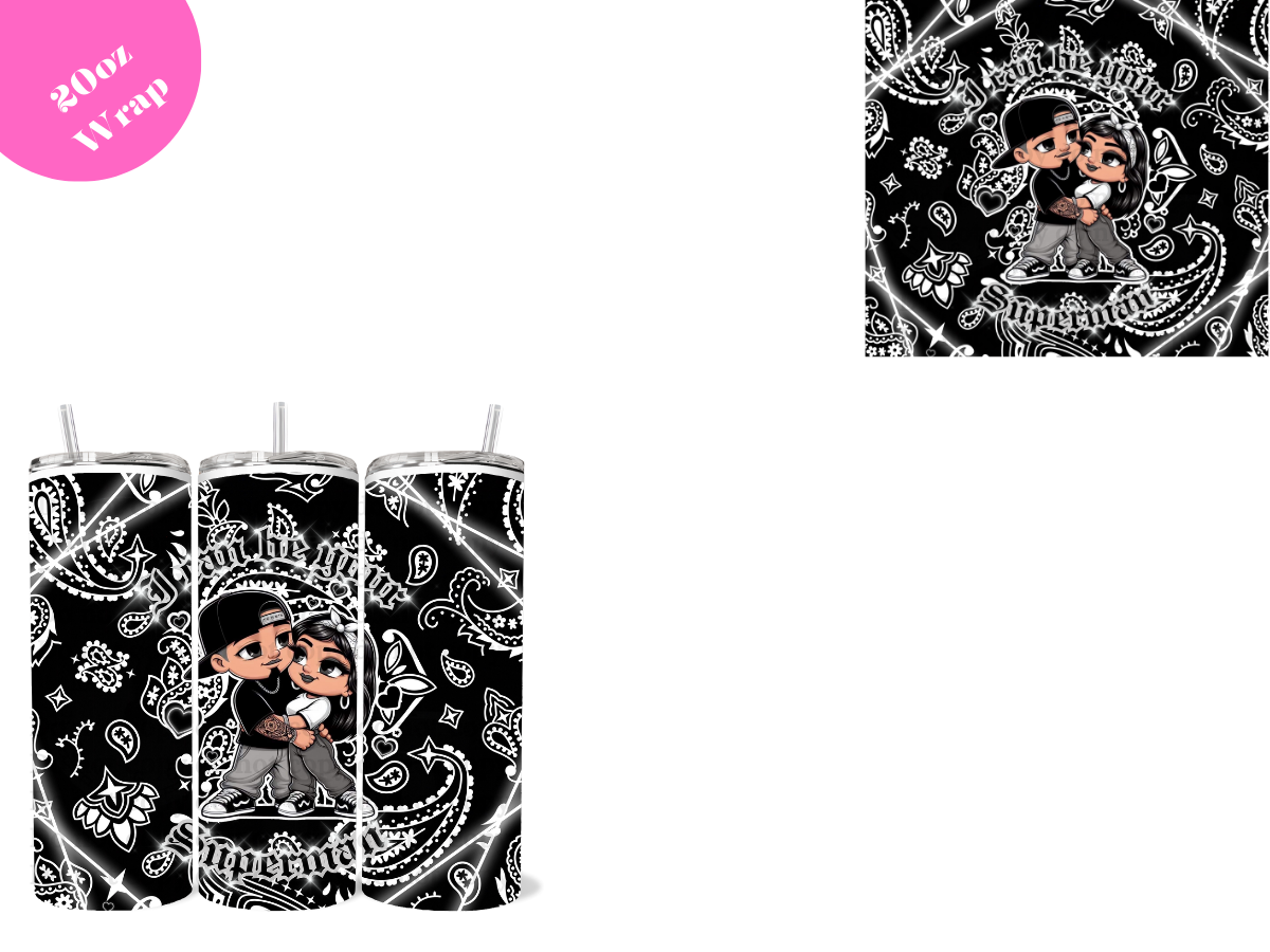 Chicanos # 1 *20oz Sublimation Wrap*